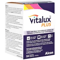 Junek Europ-Vertrieb GmbH Zweigniederlassung Vitalux Plus Lutein und Omega 3 Kapseln 84 St.
