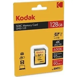 Kodak SDXC 128GB Class 10 UHS-I U3