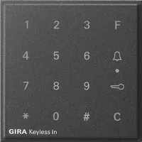 Gira Aufsatz Codetastatur anth 851367