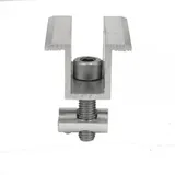 10x Mittelklemme mit Befestigung Solar Photovoltaik Aluprofil Montage