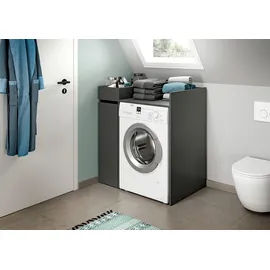 MID.YOU Waschmaschinenschrank Free 95 x 101 x 60 cm Anthrazit