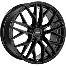 CARMANI 20 Ludwig 6,5 x 16 5 x 100 ET38 Schwarz Matt