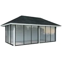 Palmako Pavillon Bianca 16,6 m2 Set 202 Slide -