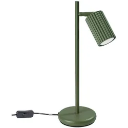 Tischlampe Karbon olivgrün GU10