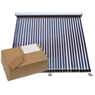 TWL Technologie Röhrenkollektor Solarthermie Paket Etasunpro® Vrk30 Solarkollektor Solar