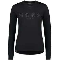 Mons Royale Womens Redwood Merino VLS black S