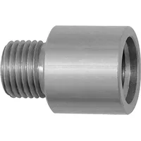 Riegler Gewindeadapter Aluminium, AG M12x1,25, IG G 1/4