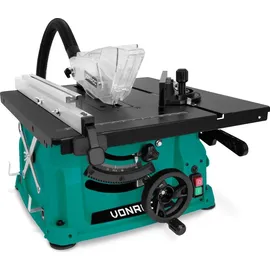 VONROC Tischkreissäge 1500W 230 V inkl. Gehrungsführung und 40T Sägeblatt