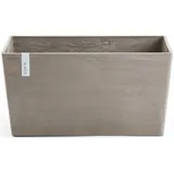 ECOPOTS Blumentopf ECOPOTS "Paris 100 Taupe" Pflanzgefäße Gr. B/H/T: 99,7cm x 51cm x 46,4cm, grau (taupe) für den Außenbereich: frostsicher, bruchsicher und lichtbeständig