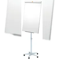 NOBO Flipchart 68 x 200 cm Blau/Weiß/Silber