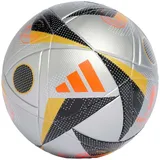 adidas Fussballliebe Finale League Ball Silver Metallic / Gold Metallic / Black / Solar Red 5    
