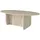 moebel17 Luminous Beige Grau Holz 120 x 40 x 60 cm