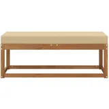 vidaXL Hocker Bank 115 x 43 x 37 cm Beige