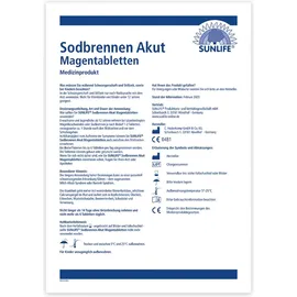 Sunlife Sodbrennen Akut Kautabletten 24 St.