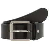 Aigner Herrengürtel Glattleder schwarz 95