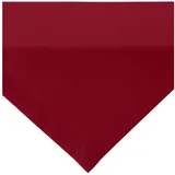 sander table + home Mitteldecke Mitteldecke "Loft", fleckabweisend Uni rot 85 cm x 85 cm