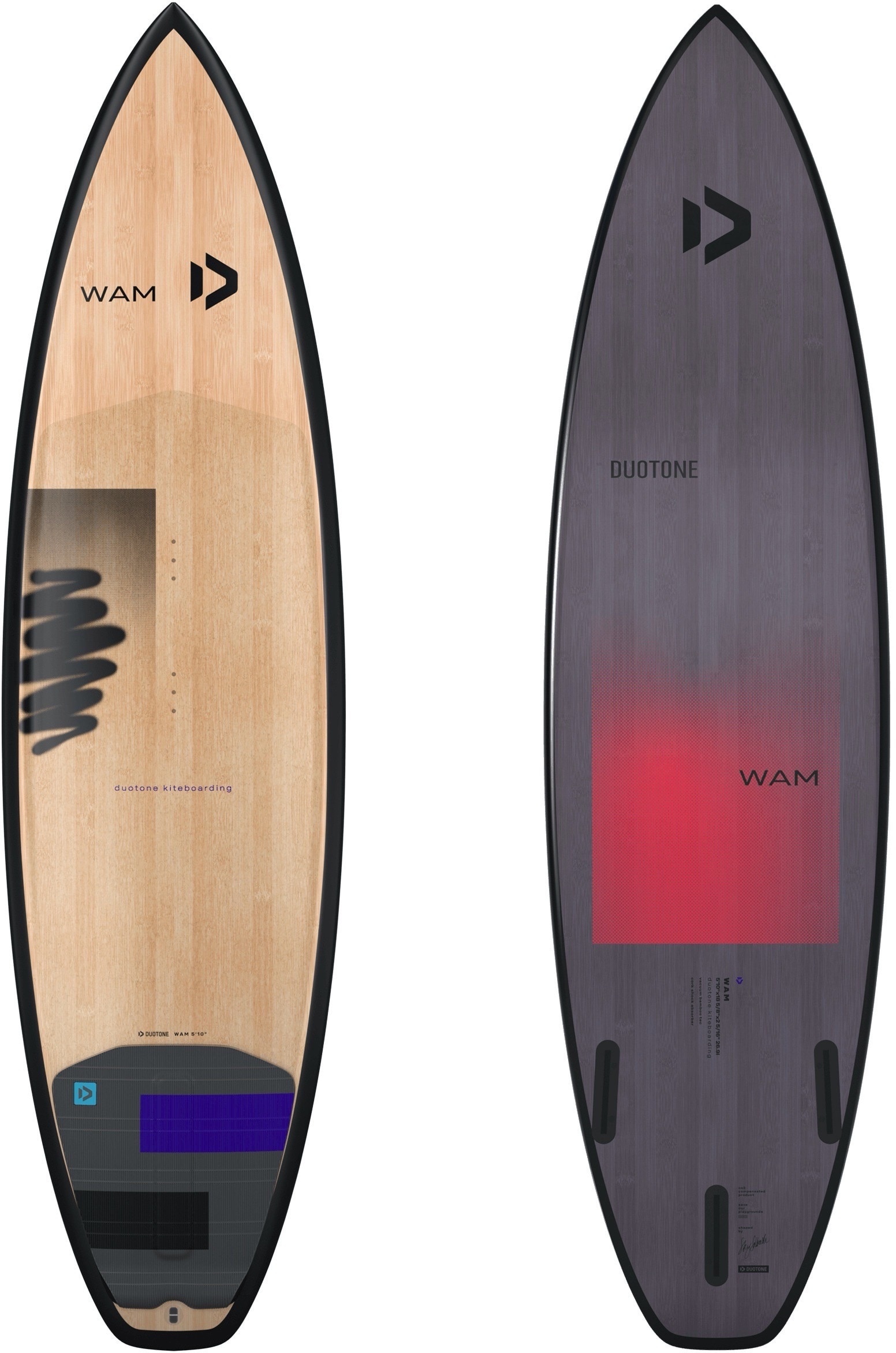 Duotone Wam Kite Surfboard 23 Surf Wave Welle Leicht Directional, Größe in Fuß: 5'6''