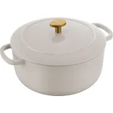 BALLARINI Bellamonte Cocotte 22 cm, Elfenbeinweiß
