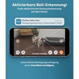 Pettec Pet Cam Hello Weiß