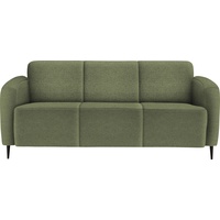 3-Sitzer INOSIGN "Marone" Sofas Gr. B/H/T: 185 cm x 76 cm x 90 cm, Luxus-Microfaser weich, grün 3-Sitzer-Sofa 3-Sitzer Sofas