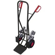 VARIOfit Treppenkarre 2 fünfarmige Radsterne RAL 7016