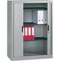 C+P Omnispace Rollladenschrank 134,5 x 100 x 42 Weißaluminium
