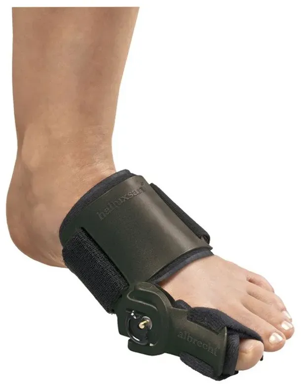 halluxsan® Hallux Valgus Schiene 1 St schwarz