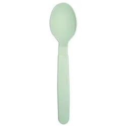 MONOUSO - Mehrweg Durable Löffel aus PP Mineral Grün 18,5cm (6 Stück)