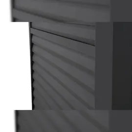 BEST Freizeitmöbel Shutter Wand 400 cm anthrazit