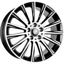 Keskin Tuning Keskin KT18 Turbo 7x17 ET38 5x112 66,6, black front polish