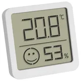 TFA Dostmann Solo Thermo-/Hygrometer Weiß 30.5053.02