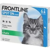 Frontline® Spot on Chat Pipette(S) Unidose(S) 6 pc(s)