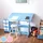 Tectake tectake® Schreibtisch, aus Holz, abgerundete Kanten, 109 x 55 x 94 cm,