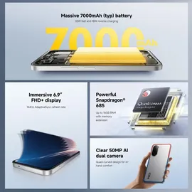 Xiaomi Poco M7 6 GB RAM 128 GB Blue