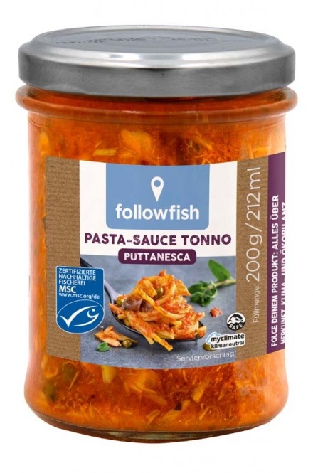 followfish Tonno per pasta Puttanesca