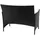 Proregal Halden 83 x 106 x 60 cm Schwarz