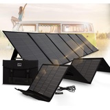 Craftfull Solarpanel faltbar | Solartasche Sunbalance - 60w 100w 200w 300w - Solar Ladegerät mit Tasche für tragbare Powerstation - Photovoltaik Solarmodul - USB Anschluss - Solargenerator (300 Watt)