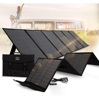 Craftfull Solarpanel faltbar | Solartasche Sunbalance - 60w 100w 200w 300w - Solar Ladegerät mit Tasche für tragbare Powerstation - Photovoltaik Solarmodul - USB Anschluss - Solargenerator (300 Watt)