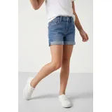 Levi's Mädchen, Blau GIRLFRIEND Shorts - 8 Jahre