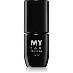 MYLAQ My Top Decklack für Gelnägel mit Glanzeffekt 5 ml