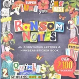 Peter Pauper Press Ransom Notes Sticker Book (Over 2100 Stickers!)