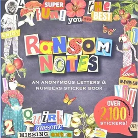 Peter Pauper Press Ransom Notes Sticker Book (Over 2100 Stickers!)