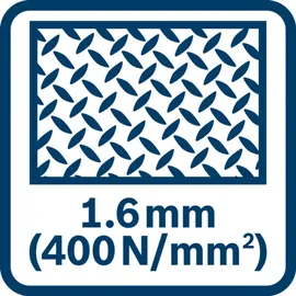 Bosch Akku-Blechschere GSC 18V-16 E incl. 2x Akku ProCORE 4 Ah, Schnellladegerät, L-BOXX