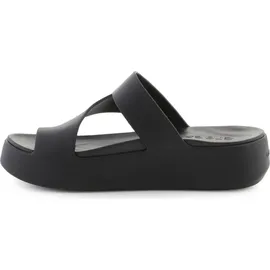 Crocs Getaway Platform Toe Loop Badesandalen Black 36-37