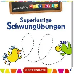 COPPENRATH 63839 Lernerfolg Vorschule: Superlustige Schwungübungen (Mini-Block)