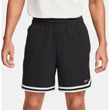 Nike Herren DNA Dri-FIT 6" UV, Black/White/White, XL