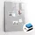 Tulup Magnettafel 70 x 100 cm Hellgrau