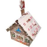 Krebs Glas Lauscha Adventskalender Baumfiguren 24-tlg. 4cm