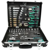 Brüder Mannesmann Werkzeuge Alu-Werkzeugkoffer bestückt 160-tlg.