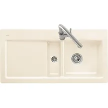 Villeroy & Boch V&B Spüle Subway 60 Spülbecken links, crema CeramicPlus